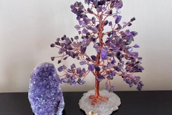 Amethyst feng shui tree peace harmony