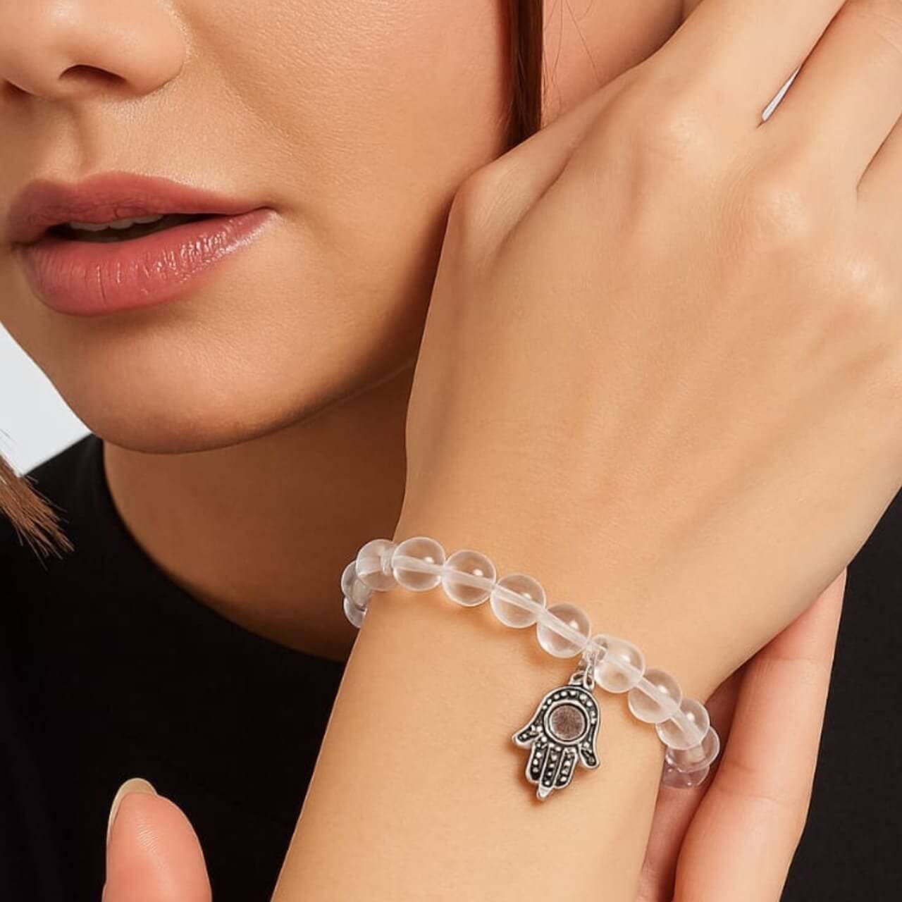 Clear Quartz crystal Bracelet for women