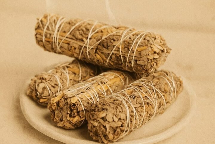 Indian sage smudge sticks for energy cleansing and protection