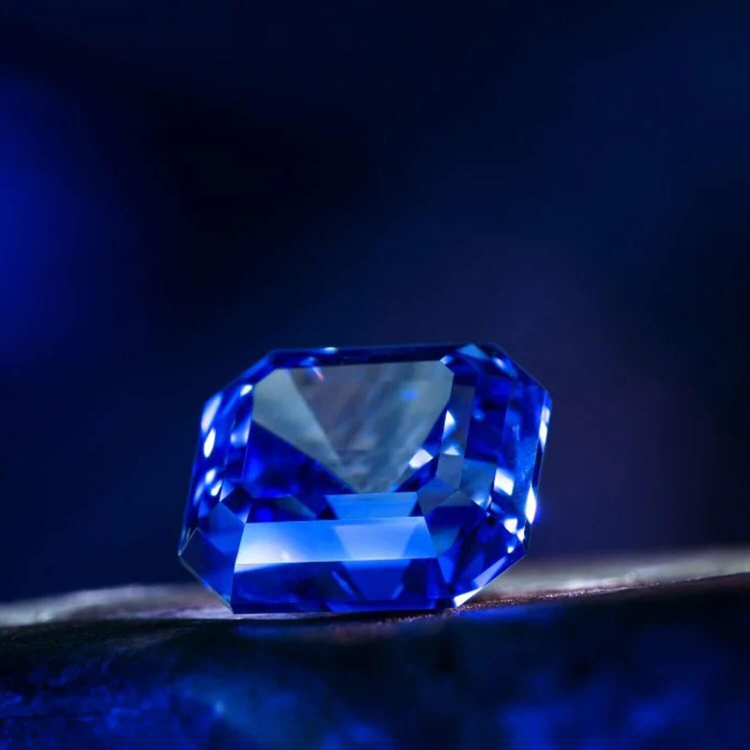 Natural Blue Sapphire Gemstone (Neelam Stone)