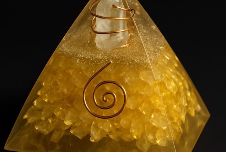 Citrine Oregon Pyramid